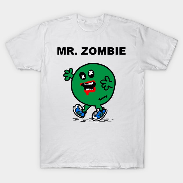 Mr Zombie T-Shirt by BrotherAdam